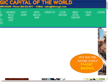 Tablet Screenshot of magiccapitoloftheworld.com